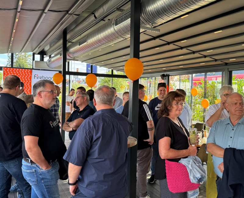 Fireboard 15 Jahre Party