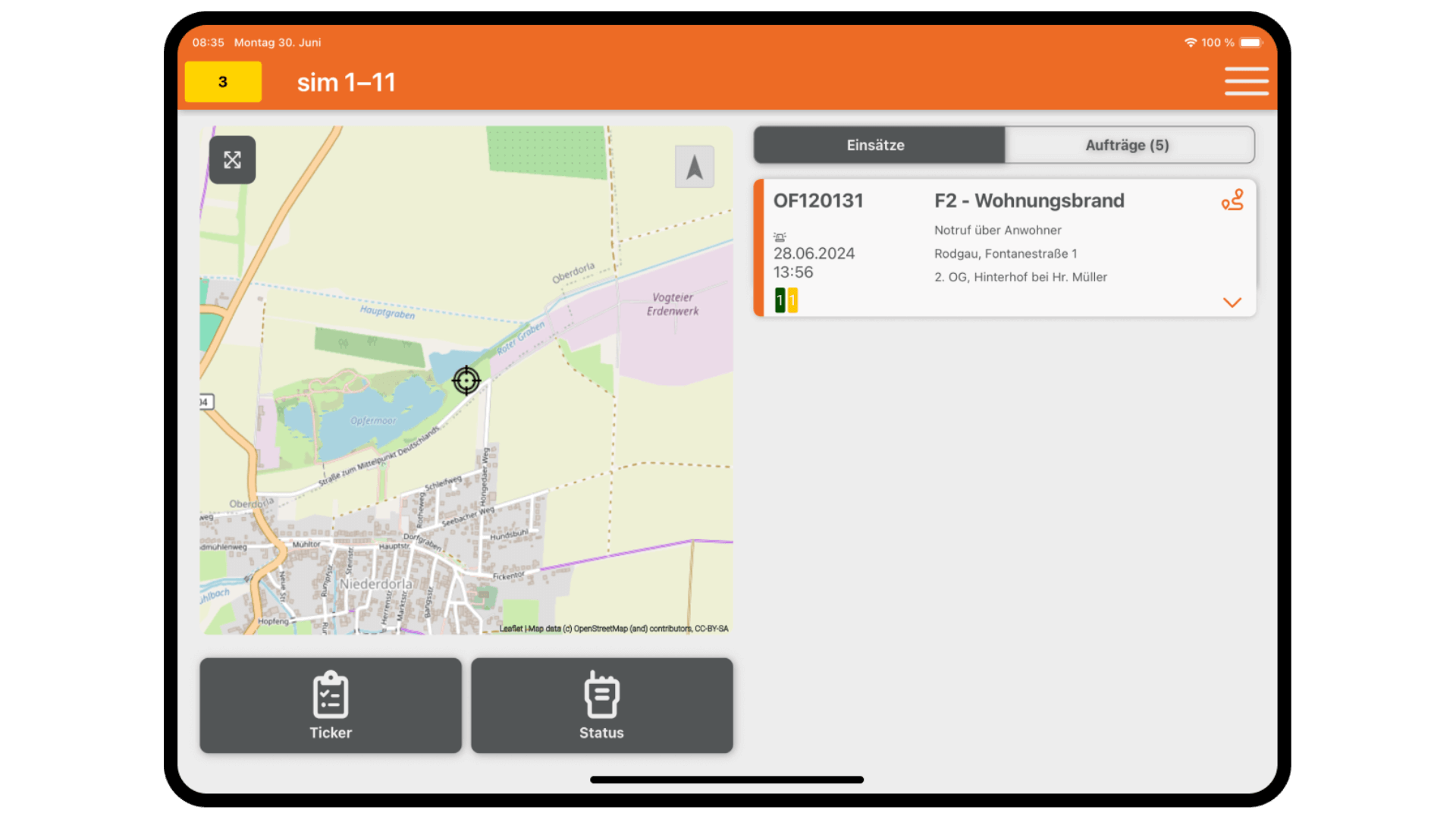 Alarmverarbeitung LITE | PLUS – Alarmeingang Fireboard Mobile App